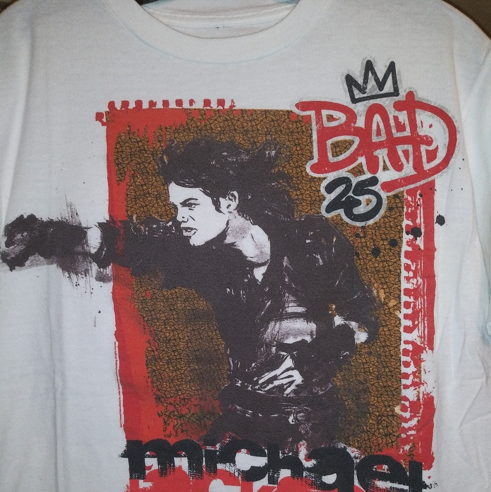 Limited Edition Michael Jackson Bad 25 Graphic Tee